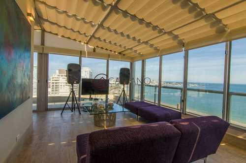 Imagen 2 de 30 de Penthouse En Venta, Mansa, Punta Del Este, Vista Playa Mansa. - Punta Del Este Mansa