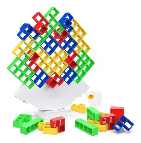 Torre Tetris Juego De Equilibrio Didáctico Tetra Tower Set | Cuotas sin