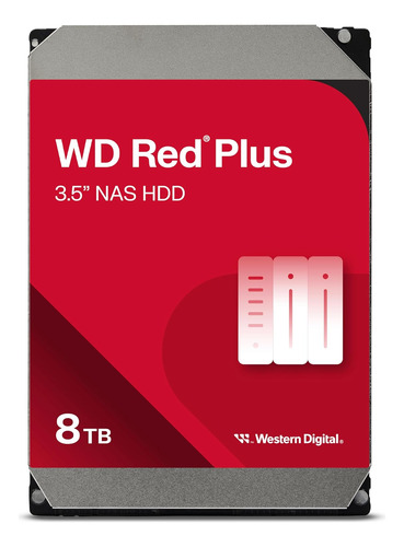 Western Digital Wd Red Plus De 8 Tb Nas Disco Duro Interno H