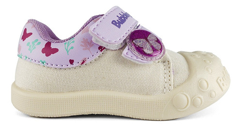 Zapato Velcro Niña Penelope Beige Bubblegummers 5009-901