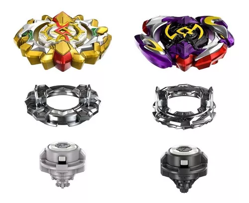 Pião de Batalha - Beyblade Burst Slingshock - Multipack Element-X - Hasbro  - Bumerang Brinquedos