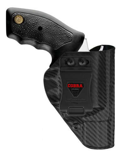 Coldre Rt817 Kydex Saque Rápido Velado 7 Tiros 2 Pol Carbono