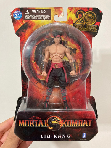  Mortal Kombat Liu Kang 20 Aniversario Jazwares 