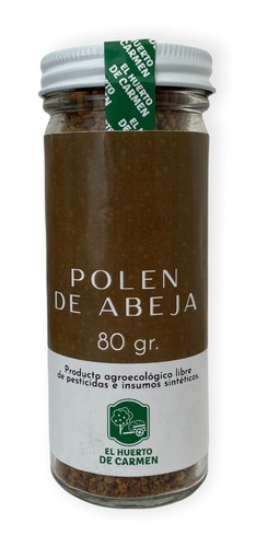 Polen De Abeja 80g Agroecológico El Huerto De Carmen