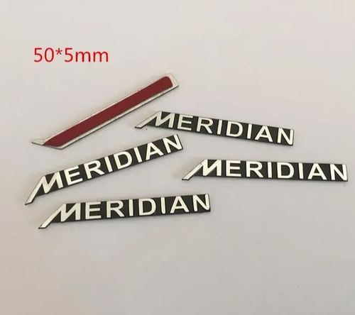 Emblema Meridian Para Auto/camioneta/bocinas. 2 Modelos. (Usado)