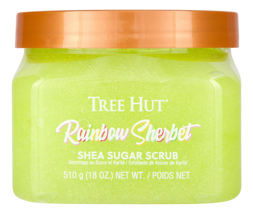 Exfoliante Corporal Tree Hut Rainbow Sherbet Con AzĂșcar De