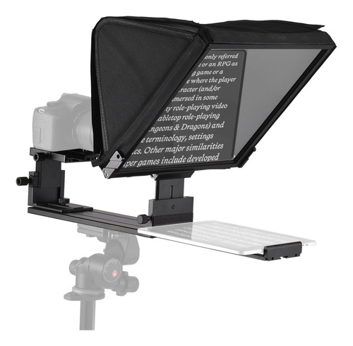 Teleprompter Electrónico Y Stage Universal Portátil De 16 Pu