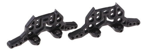2 Piezas Negras Frente A De Choque 1/12 Accesorios Para