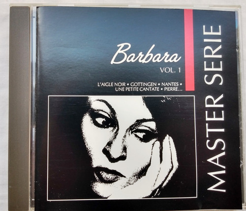 Barbara 16 Exitos Master Serie Cd Chanson Francaise Años  