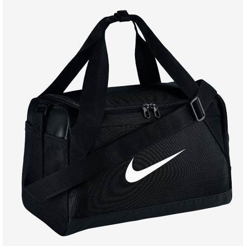 Mochila urbana Nike Brasilia Dufel XS color negro diseño poliester