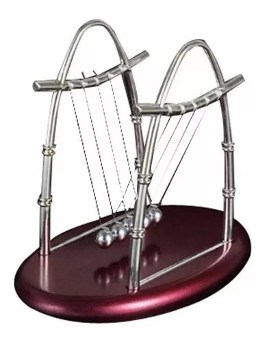 Pêndulo De Newton Pequeno Decoração Escritório Jogo De Bolas