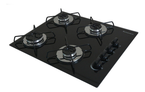 Fogão Cooktop Classic 4 Bocas Ultra Chama Preto 127/220V