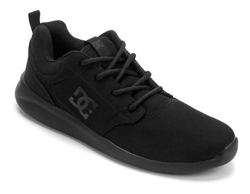 Tenis Dc Midway Preto Black Masculino Original Frete Grátis