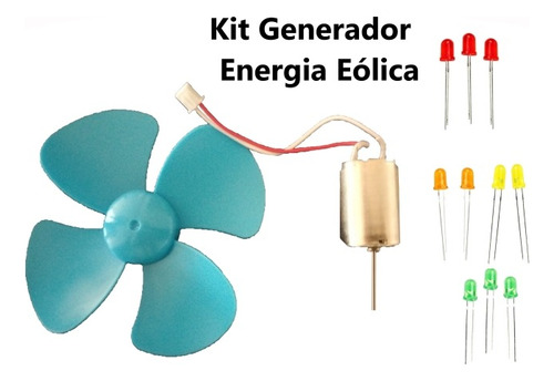 Kit Generador De Energía Eólica Escolar