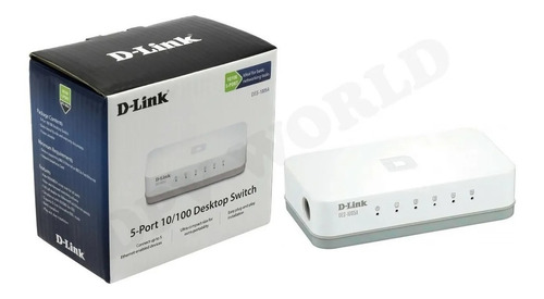 Switch D-link Des-1005a 5 Puertos 10/100 Mbp Rj45