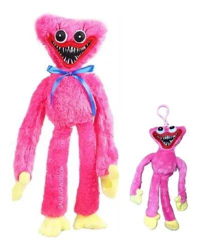 Combo Peluche 35cm Huggy Wuggy Mu eco Poppy Playt Llavero