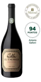 Vinho Argentino El Enemigo Syrah/viognier 2020 750ml