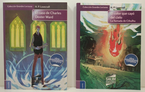 Lote X 2 Libros - Howard P . Lovecraft