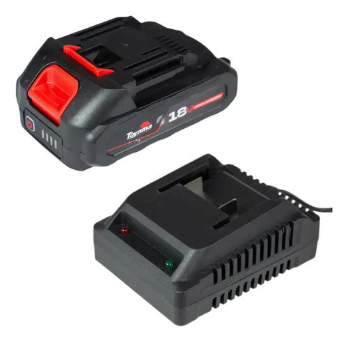 Tesoura Poda E Motopoda À Bateria 18v Tbt18sc25c-k Toyama Cor Vermelho