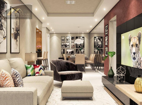 Imagem 14 de 19 de Apartamento Com 3 Dormitórios À Venda, 126 M² Por R$ 690.000 - Canto Do Forte - Praia Grande/sp - Ap2750