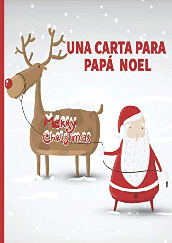 Una Carta Para Papa Noel: Un Lindo Diario Lleno De Letras Y