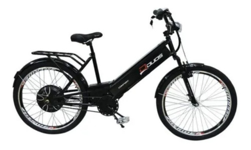 Imagem 4 de 4 de Bicicleta Elétrica Duos Confort 800w 48v 15ah Preta + Econom