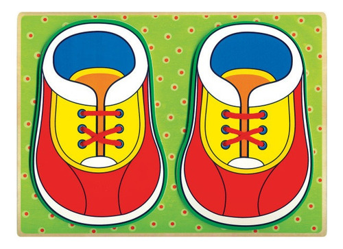 Zapatos Didácticos Aprende A Atar Cordones Montessori Motriz