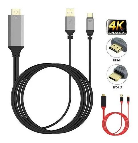 Cable Mhl Hdtv Hdmi Usb-c Samsung Galaxy S8 S8plus Futbol