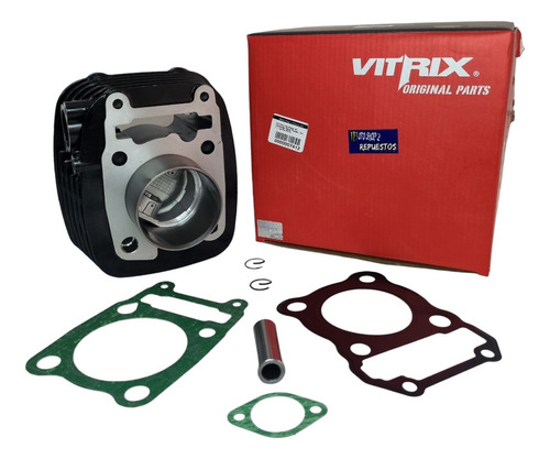 Cilindro De Motor Kit Completo Bajaj Pulsar 180 Ii Ug Vitrix