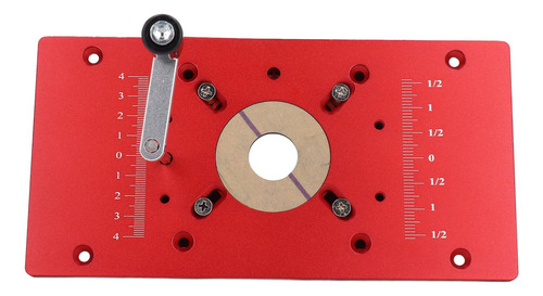 Placa De Inserción De Mesa Para Herramientas De Carpintería,