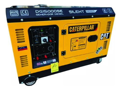 Generador-planta Eléctrica Cat 15kva, 110-220v. + Transfer 