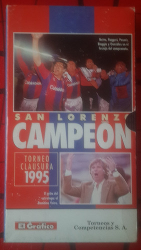 Vhs San Lorenzo Campeón, Torneo Clausura 1995