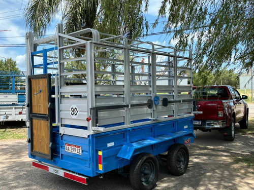 Acoplado Trailer Multipropósito Hacienda Mixto Caballos