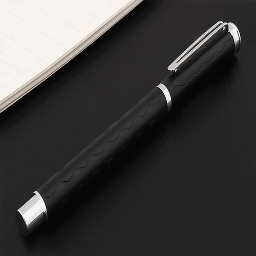 Pluma Fuente, Mxtsb-003, 1pza, 0.38mm, 4mm, Negro, 1 Tinta M Tinta Azul Exterior Botella