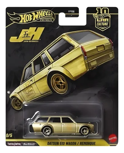 ホットウィール ジャパン ヒストリックス ダットサン 510 ワゴン チェイス Chase Hot Wheels Premium Datsun 510 Wagon Japan Historics 5