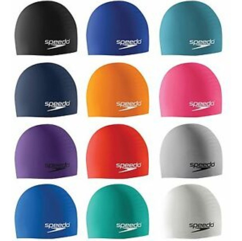 Imagen 1 de 1 de Gorra Speedo De Silicona Unisex La Casa Del Nadador