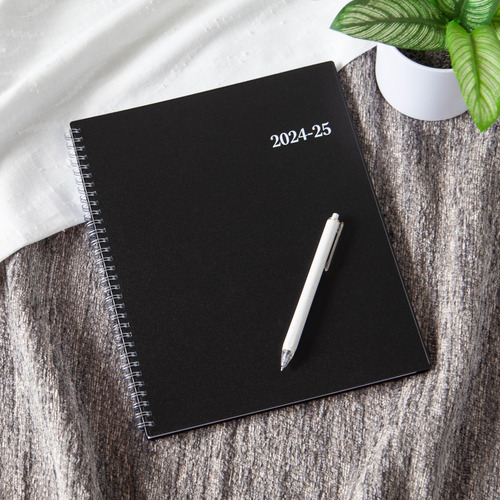 Blue Sky Agenda Semanal Y Mensual 2024-2025 8.5x11 Mmg