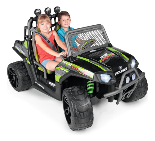 Peg Perego Polaris Rzr Pro Green Shadow 24 Voltios Para Mont