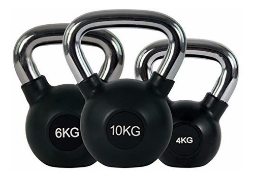 Pesas Rusas O Kettlebell Importadas 4,6,8 Y 10 Kilos