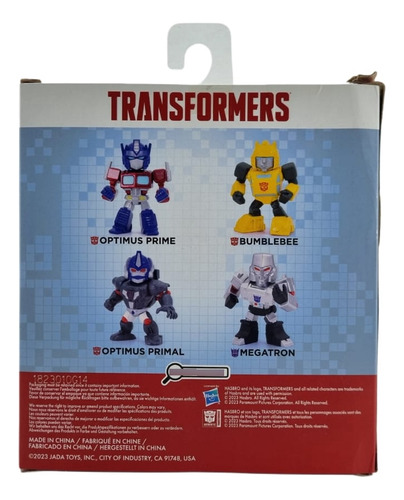 Figuras Metalfigs Transformers Optimus-bumblebee-megatron