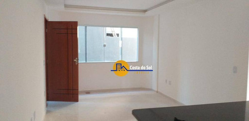 Lançamento: Apartamento Com 2 Dormitórios À Venda, 60 M² Por R$ 210.000 - Recreio - Rio Das Ostras/rj - Ap0664