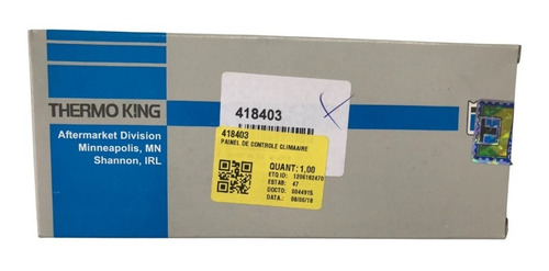 Imagem 4 de 5 de Painel De Controle Climaire Ar Condicionado Thermo King X900