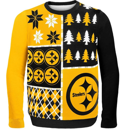 Sueter Feo Pittsburgh Steelers Ugly Sweater Nfl