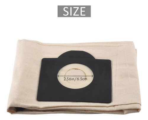 2 Bolsas De Filtro Lavables Para Wd3 Premium Wd3200 Se