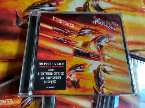 Judas Priest - Firepower Cd Import Usa 2018 Stock