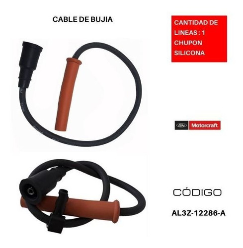 Cable De Bujia Ford Super Duty 6.2l 8mm