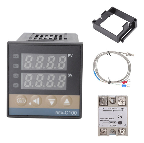 Ta Controlador De Temperatura Com Termostato Digital Pid