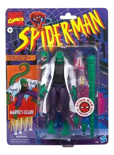 Spiderman Marvel Legends Retro Collection Marvels Lizard