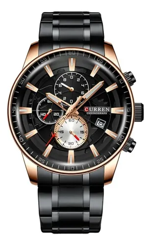 Reloj Para Hombre Curren Análogo Multifuncional Calendario
