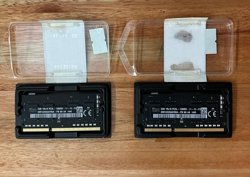 Memoria Ram 2x2gb Macbook Pro Mid 2012 13 Originales (Usado)